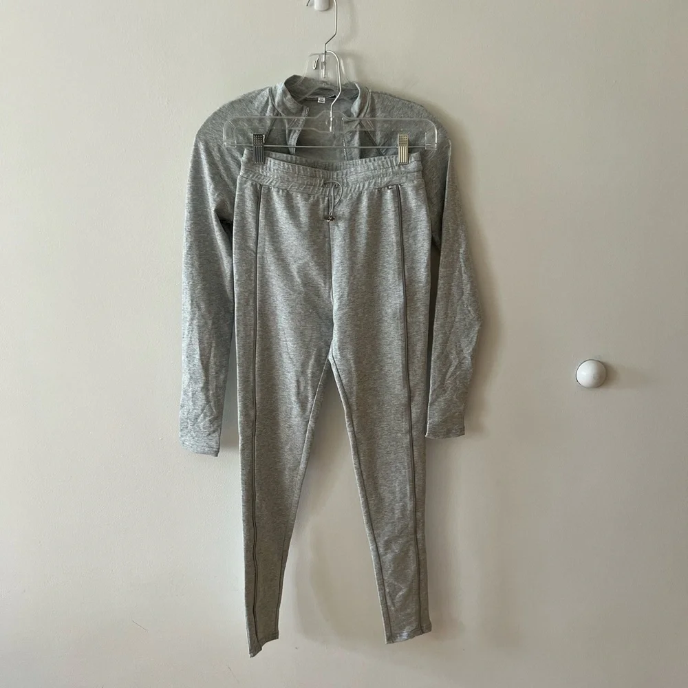 Fashion nova grey sweat set